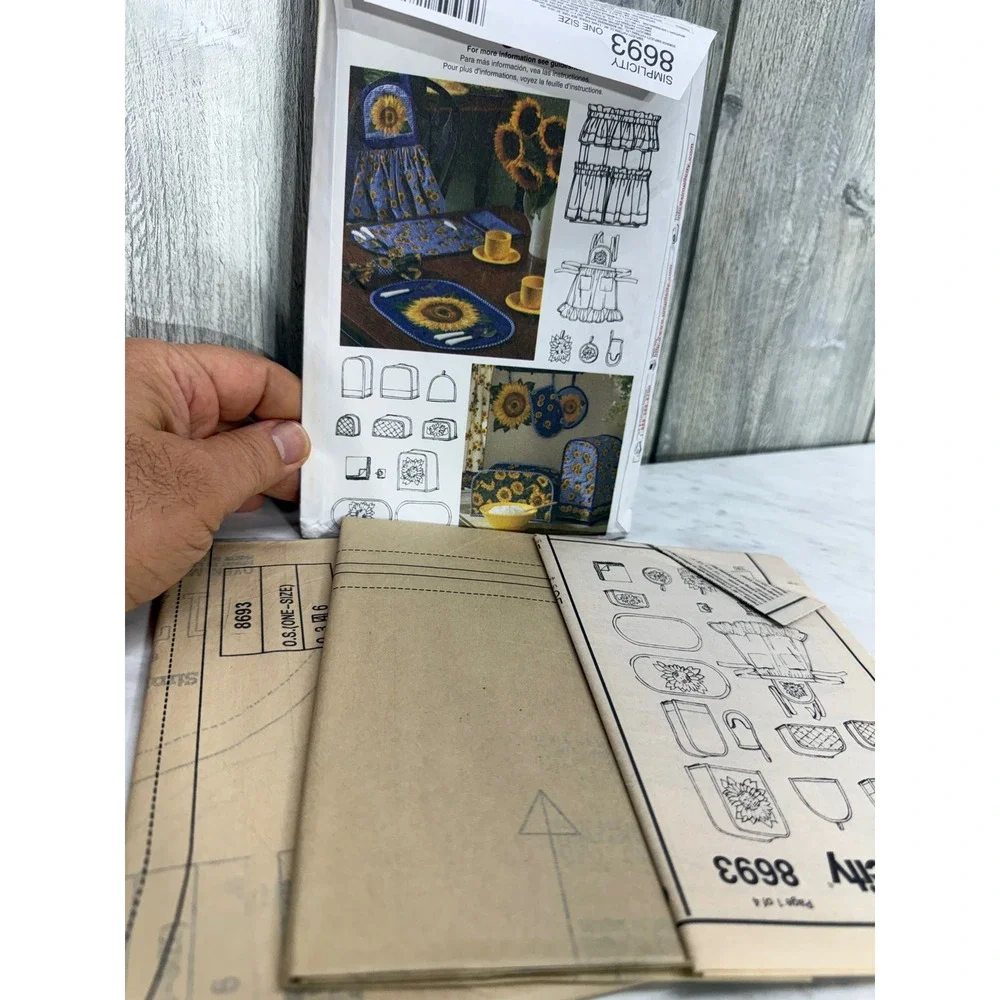 Simplicity 8693 Shirley Botsford Kitchen Accessories Sewing Pattern One Size
